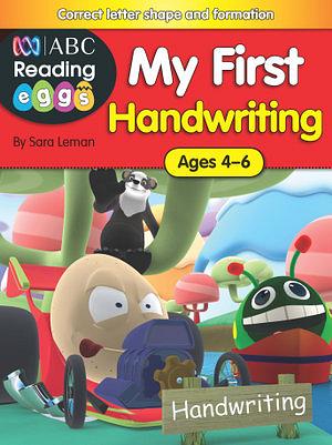 Reading Eggs My First Handwriting by Sara Leman Paperback book