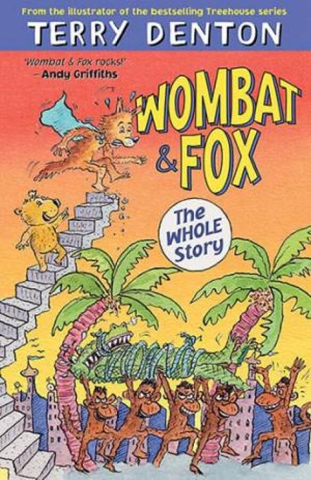Wombat And Fox: The Whole Story by Terry Denton Paperback book