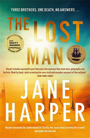 The Lost Man by Jane Harper Paperback book