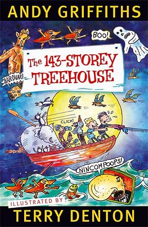 The 143-Storey Treehouse by Andy Griffiths Paperback book