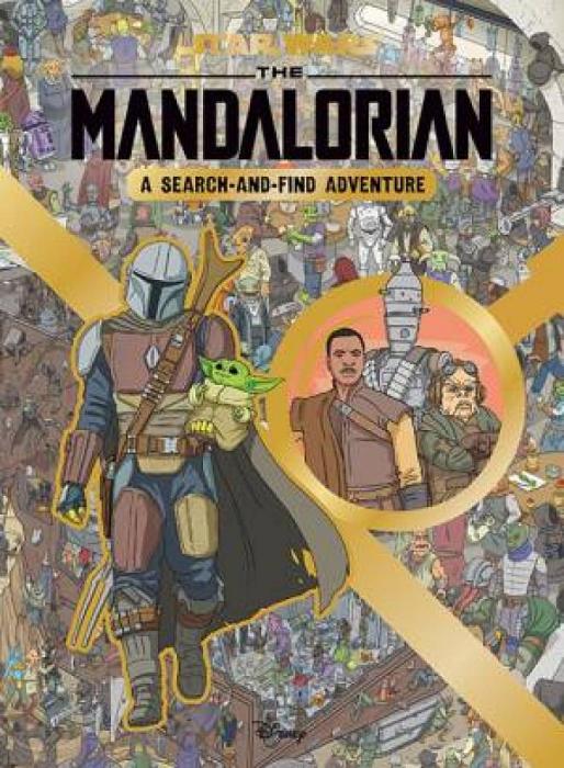 Star Wars The Mandalorian: A Search-And-Find Adventure by Various Hardcover book