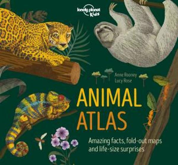 Lonely Planet: Animal Atlas by Anne Rooney & Anne Rooney & Lonely Hardcover book