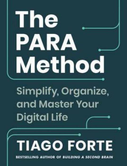 The PARA Method by Tiago Forte Paperback book