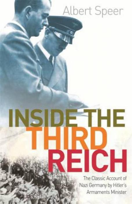 Inside The Third Reich by Albert Speer Paperback book