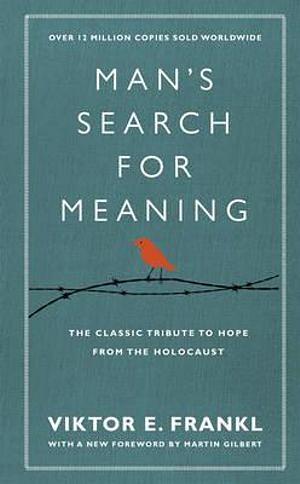 Man's Search For Meaning by Viktor E Frankl Hardcover book