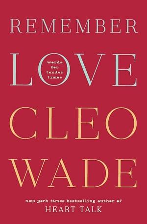 Remember Love by Cleo Wade Paperback book