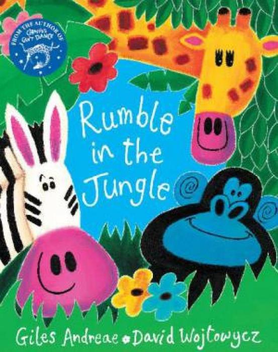 Rumble in the Jungle by Giles Andreae Paperback book