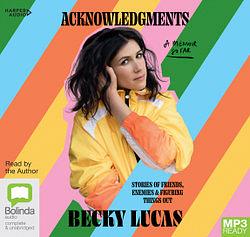 Acknowledgments by Becky Lucas AudiobookFormat book