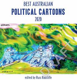 Best Australian Political Cartoons 2020 by Russ Radcliffe BOOK book