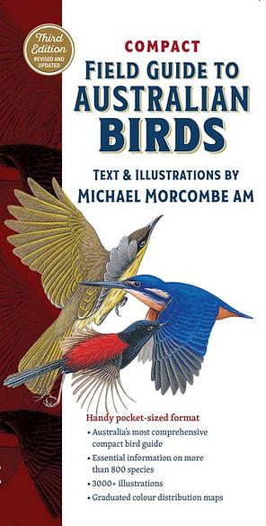 Compact Field Guide to Australian Birds by Michael Morcombe Paperback book