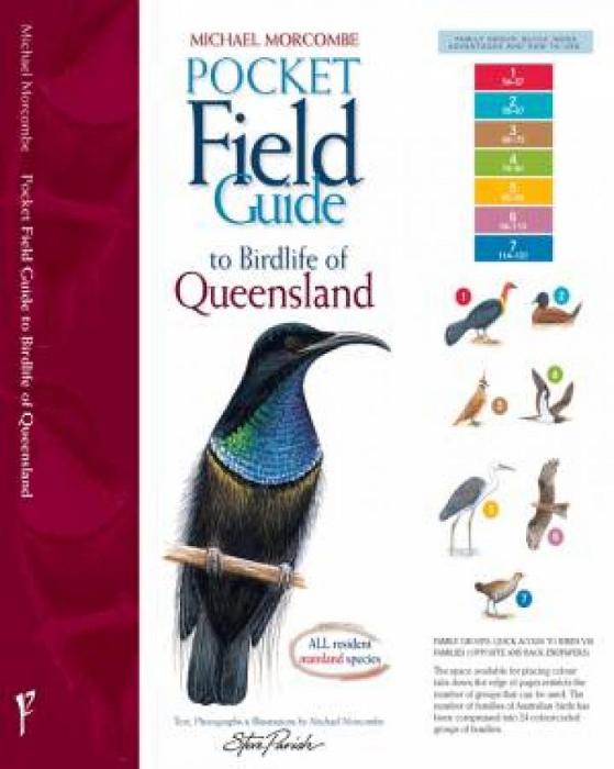Pocket Field Guide to Birdlife of Queensland by Steve Parish Paperback book