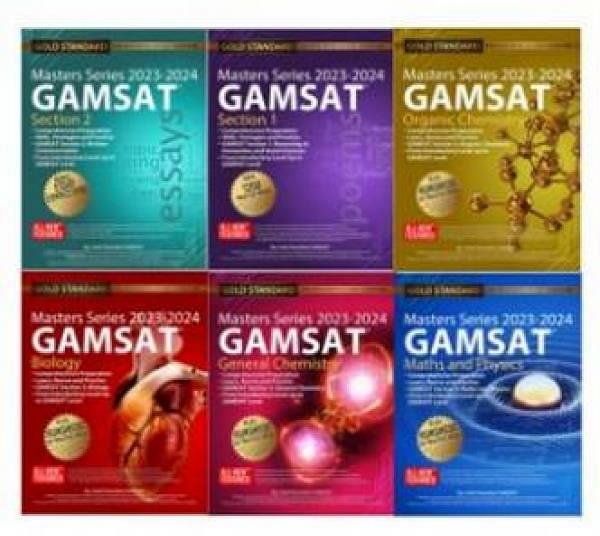 2023-2024 New Masters Series GAMSAT Textbook - All 6 Books by The Gold Standard GAMSAT Team Paperback book