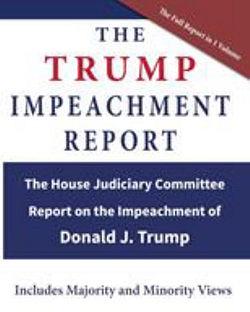 The Trump Impeachment Report by Us House Of Representatives BOOK book