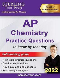 AP Chemistry Practice Questions by Sterling Test P BOOK book