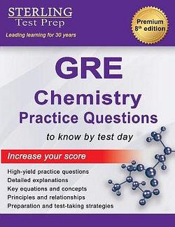 Sterling Test Prep GRE Chemistry Practice Questions by Sterling Test BOOK book