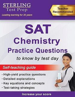 Sterling Test Prep SAT Chemistry Practice Questions by Sterling Test BOOK book
