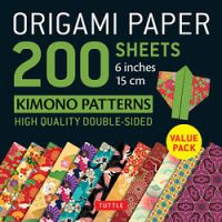 Origami Paper 200 Sheets Kimono Patterns