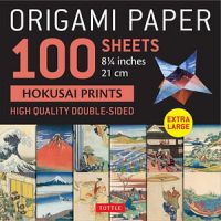 Origami Paper 100 sheets Hokusai Prints 8 1/4 (21 cm)