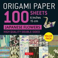 Origami Paper 100 sheets Japanese Irises 6 (15 cm)