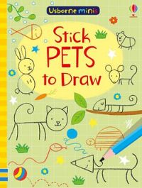 Mini Books Stick Pets to Draw