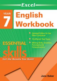 Excel Essential Skills: English Workbook - Year 7