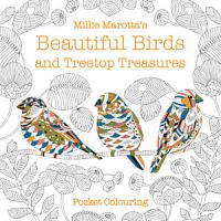 Mille Marotta's Beautiful Birds And Treetop Treasures Pocket Colouring