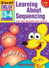 Excel Early Skills: English Book 02: Learning About Sequencing - Ages 3 - 4